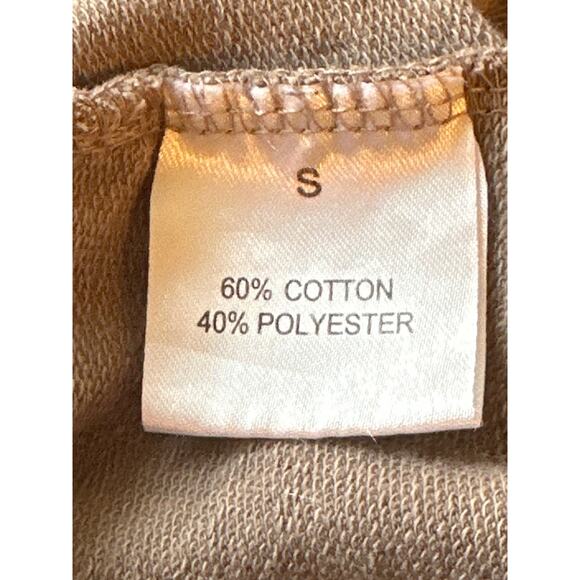 JANE and DRLANCEY Gorpcore Streetwear Utility Lt Brown Oversized Hoodie S - Picture 9 of 13